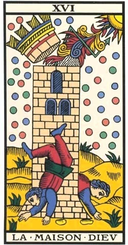Tarot de Marsella - La Casa de Dios
