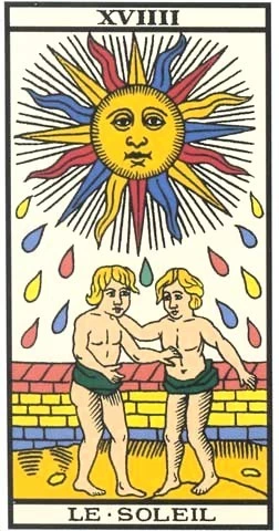 Tarot de Marsella - El Sol